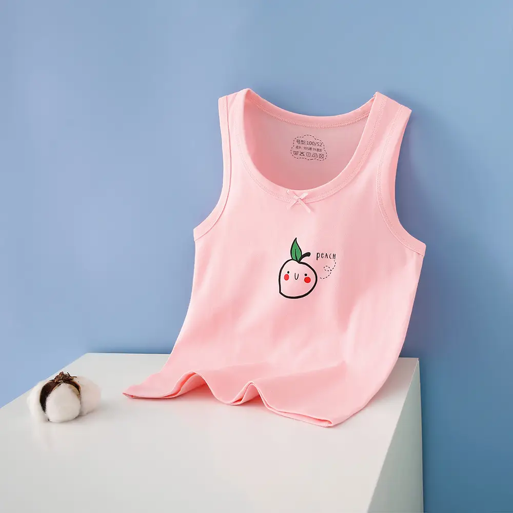 Summer Cotton Baby Vests Korean Style Class A