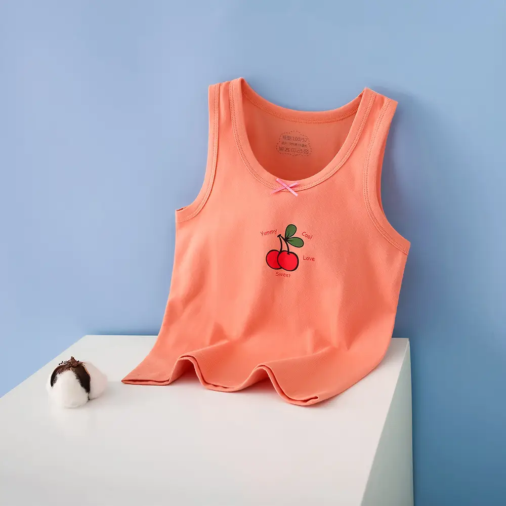 Summer Cotton Baby Vests Korean Style Class A