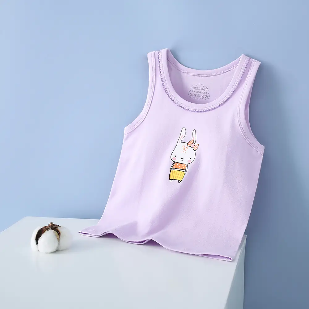 Summer Cotton Baby Vests Korean Style Class A
