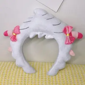 Dinosaur Hair Band for Women Cute Cartoon Face Wash