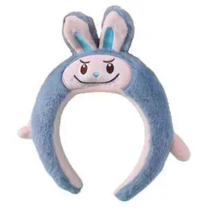 Dinosaur Hair Band for Women Cute Cartoon Face Wash