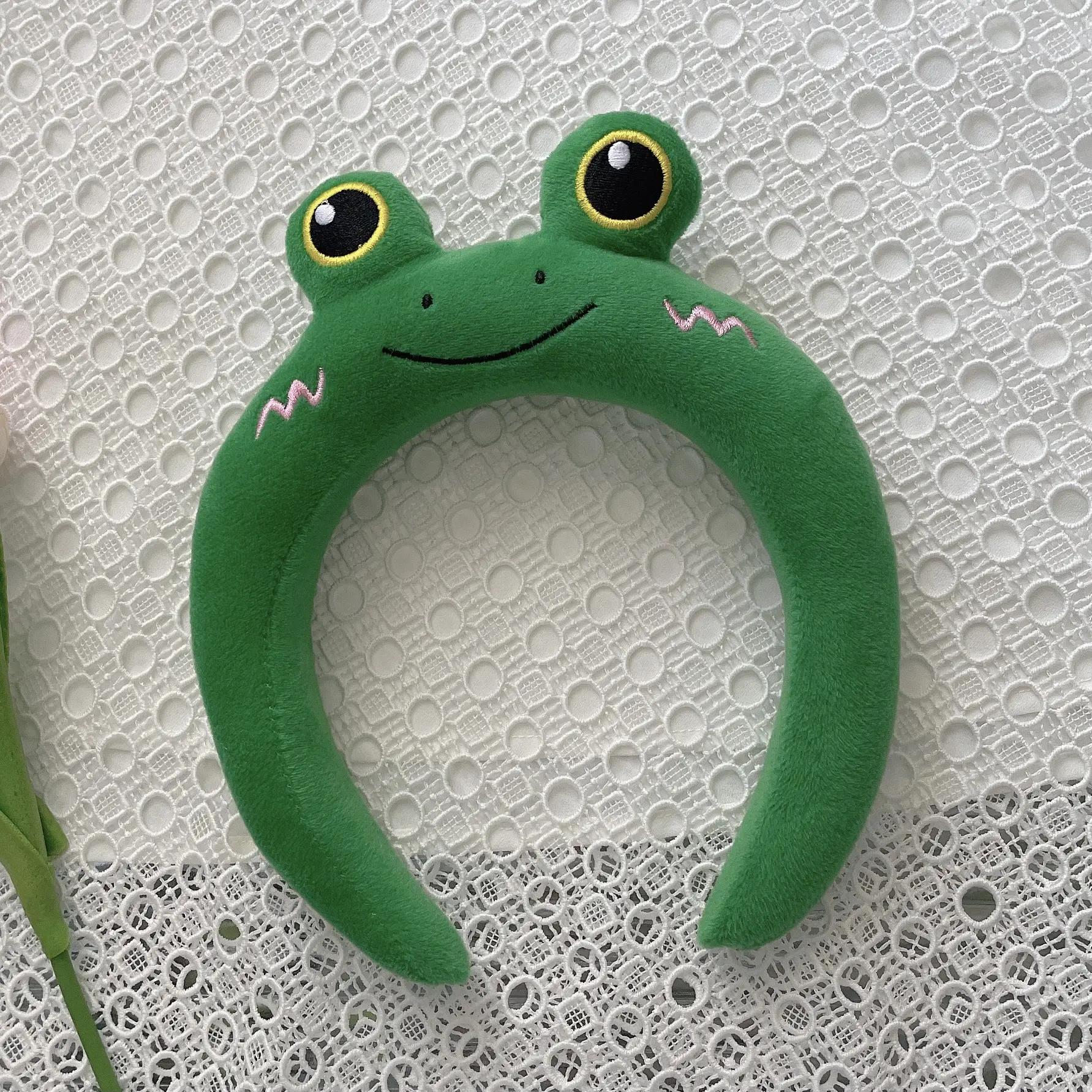 Dinosaur Hair Band for Women Cute Cartoon Face Wash