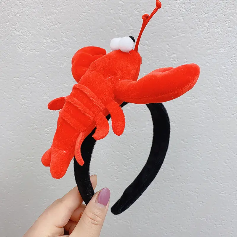 Dinosaur Hair Band for Women Cute Cartoon Face Wash