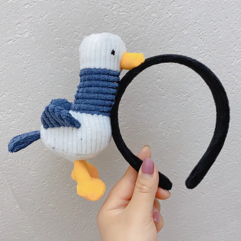 Dinosaur Hair Band for Women Cute Cartoon Face Wash