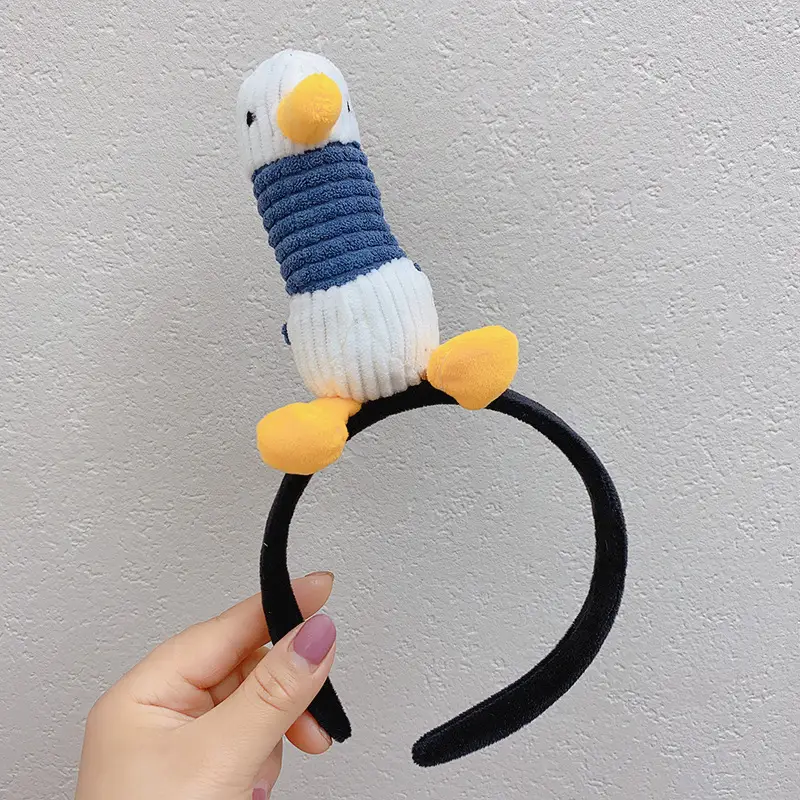 Dinosaur Hair Band for Women Cute Cartoon Face Wash