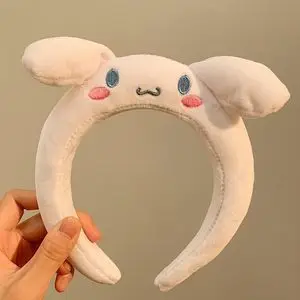 Dinosaur Hair Band for Women Cute Cartoon Face Wash