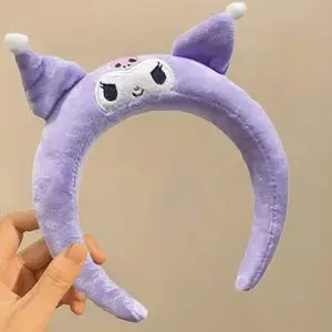 Dinosaur Hair Band for Women Cute Cartoon Face Wash