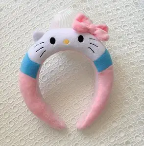 Dinosaur Hair Band for Women Cute Cartoon Face Wash