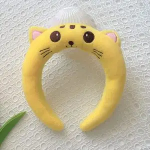 Dinosaur Hair Band for Women Cute Cartoon Face Wash