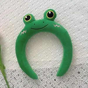 Dinosaur Hair Band for Women Cute Cartoon Face Wash