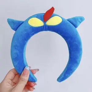 Dinosaur Hair Band for Women Cute Cartoon Face Wash