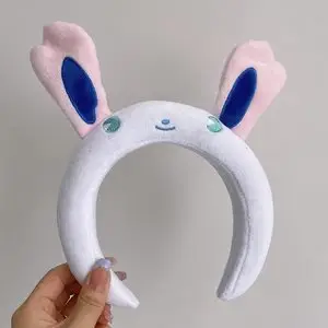 Dinosaur Hair Band for Women Cute Cartoon Face Wash