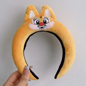 Dinosaur Hair Band for Women Cute Cartoon Face Wash