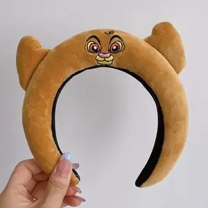 Dinosaur Hair Band for Women Cute Cartoon Face Wash