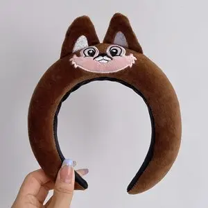 Dinosaur Hair Band for Women Cute Cartoon Face Wash