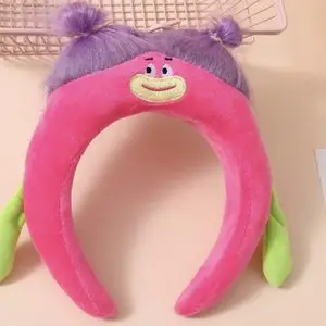 Dinosaur Hair Band for Women Cute Cartoon Face Wash