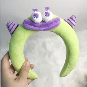Dinosaur Hair Band for Women Cute Cartoon Face Wash