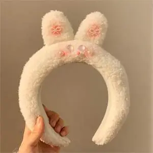 Dinosaur Hair Band for Women Cute Cartoon Face Wash