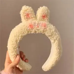 Dinosaur Hair Band for Women Cute Cartoon Face Wash