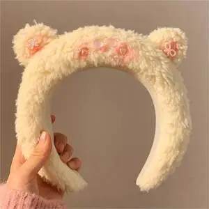 Dinosaur Hair Band for Women Cute Cartoon Face Wash