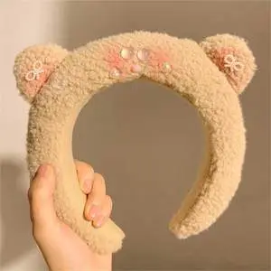 Dinosaur Hair Band for Women Cute Cartoon Face Wash