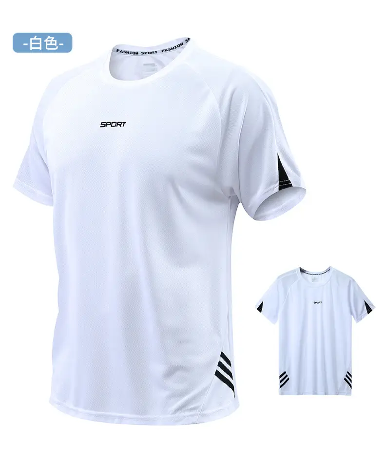Men Blue Black Sports Suit Summer Shorts Set — feature 19