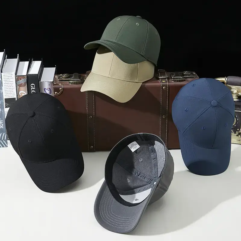 Men Elastic Warm Baseball Cap with Deep Bristle