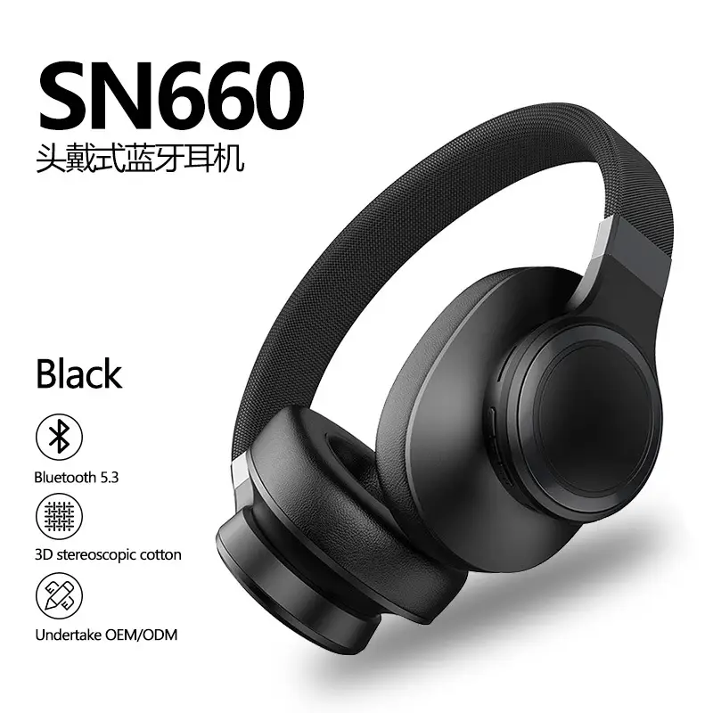 White Bluetooth Headset with 3D Cotton Design β feature 5