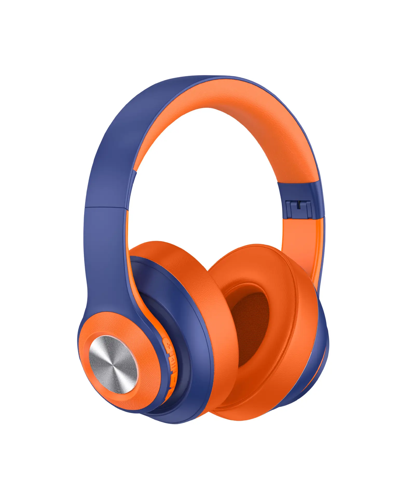 Bluetooth Headset with Full Ear Cushion Blue White β feature 4