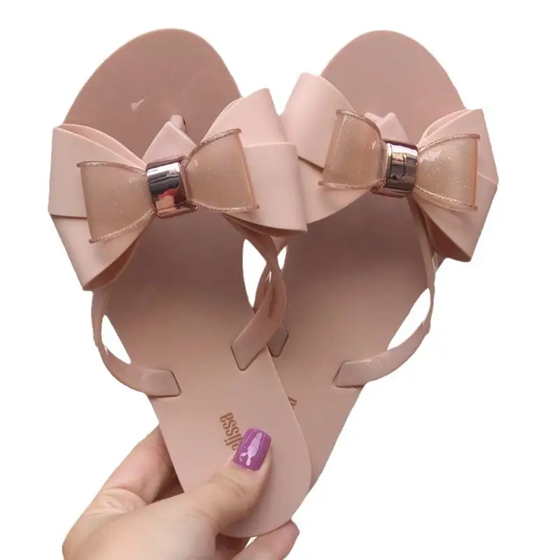 Melissa Women's Bow Sandals Summer Flip Flops - Image 7