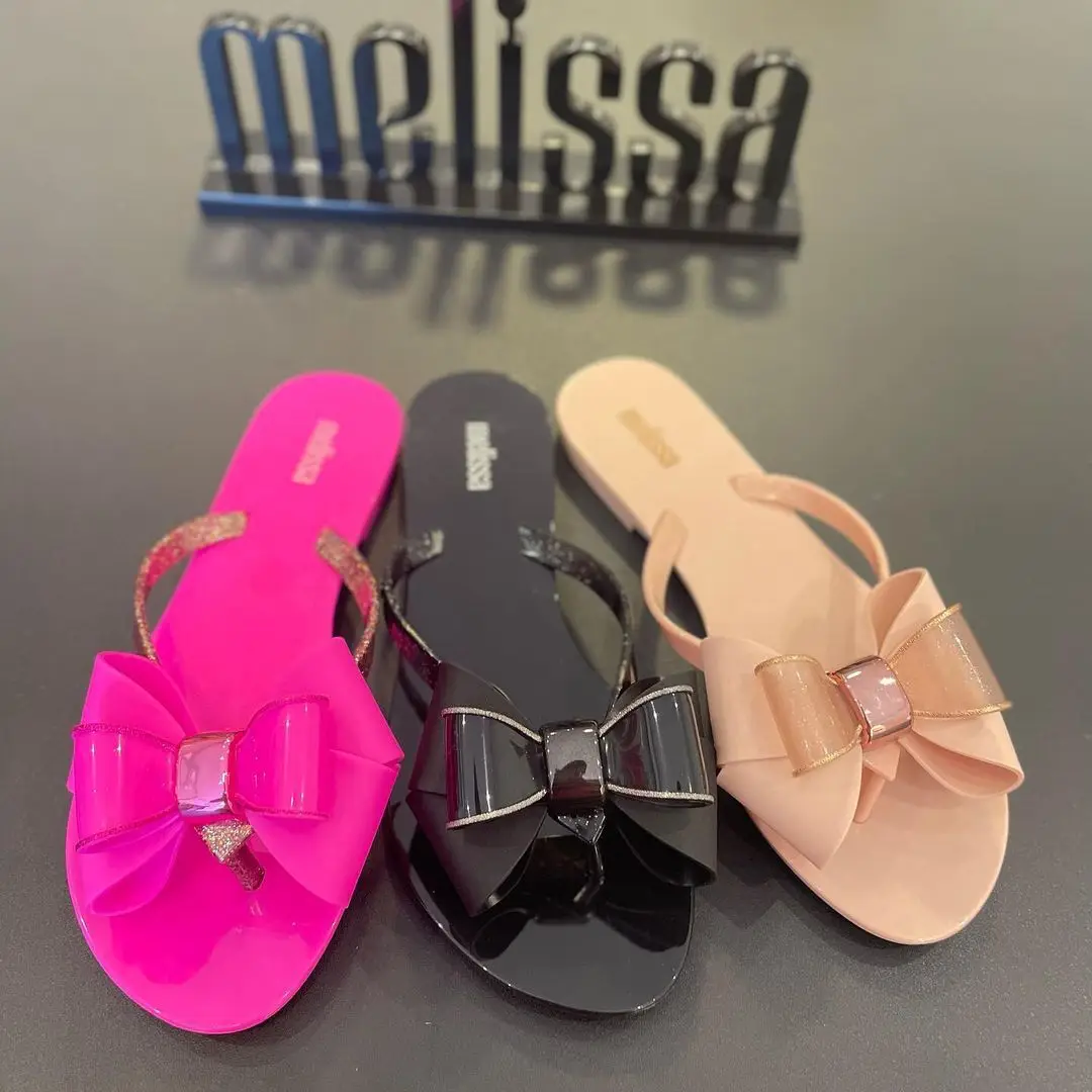 Melissa Women's Bow Sandals Summer Flip Flops β feature 3