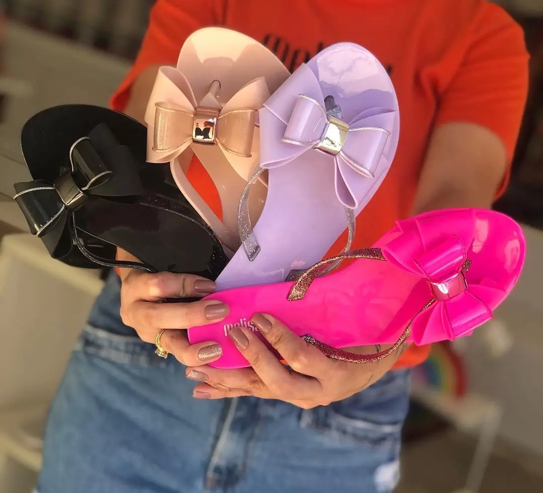 Melissa Women's Bow Sandals Summer Flip Flops β feature 4