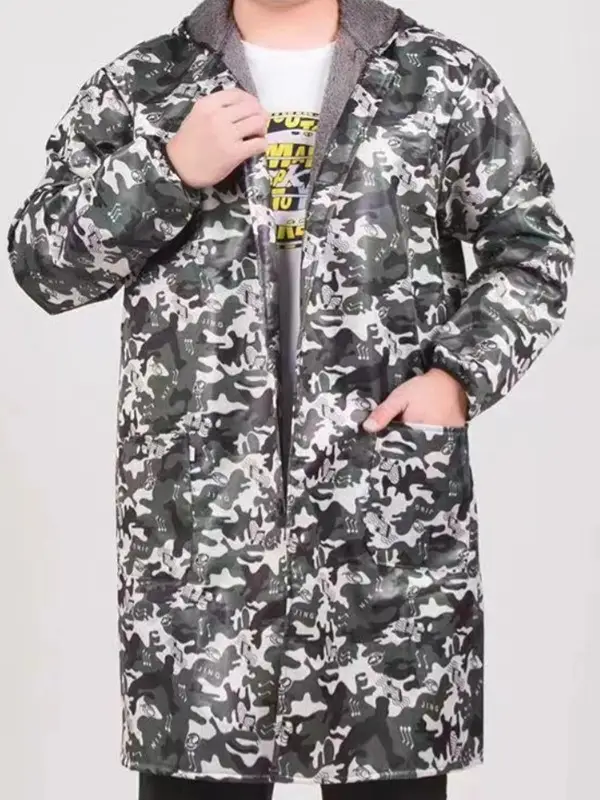 Fleece Lined Winter Overalls for Men Women Waterproof Dirty Resistant - Image 14