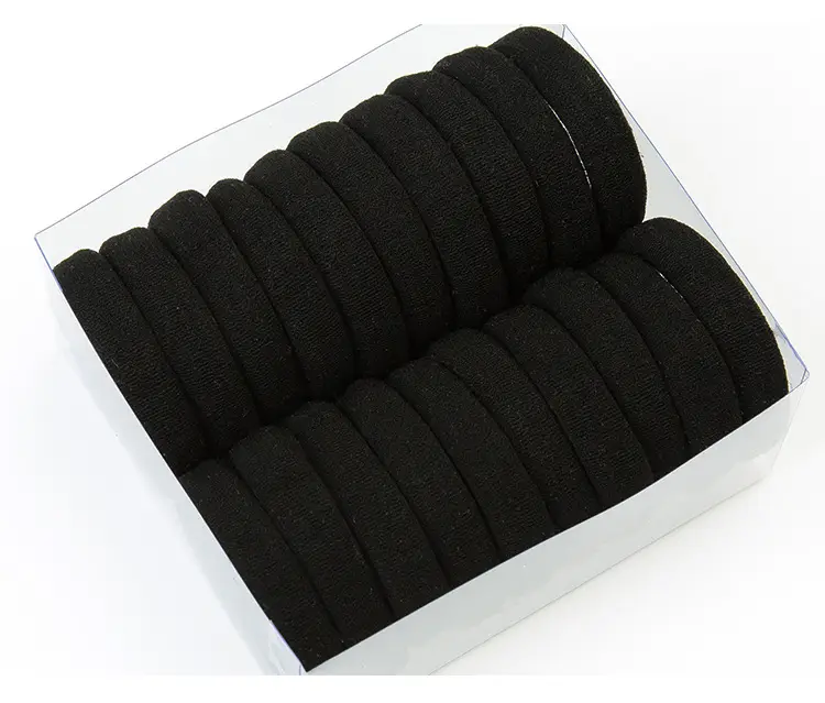 Women's Rubber Hair Rope Ponytail in Multiple Colors — feature 10