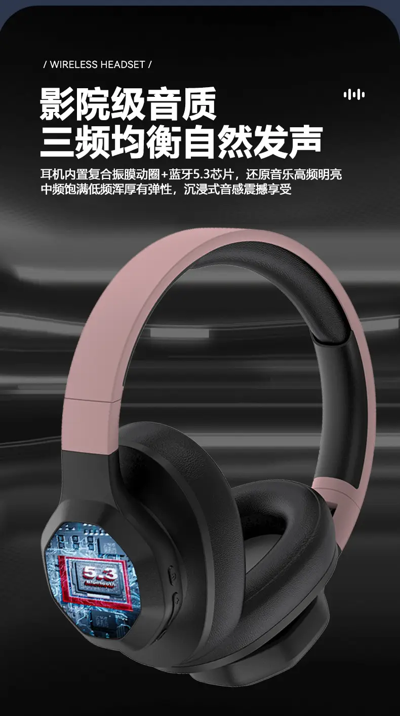 Over-Ear Bluetooth Headphones Type-C Wireless 5.4 — feature 8