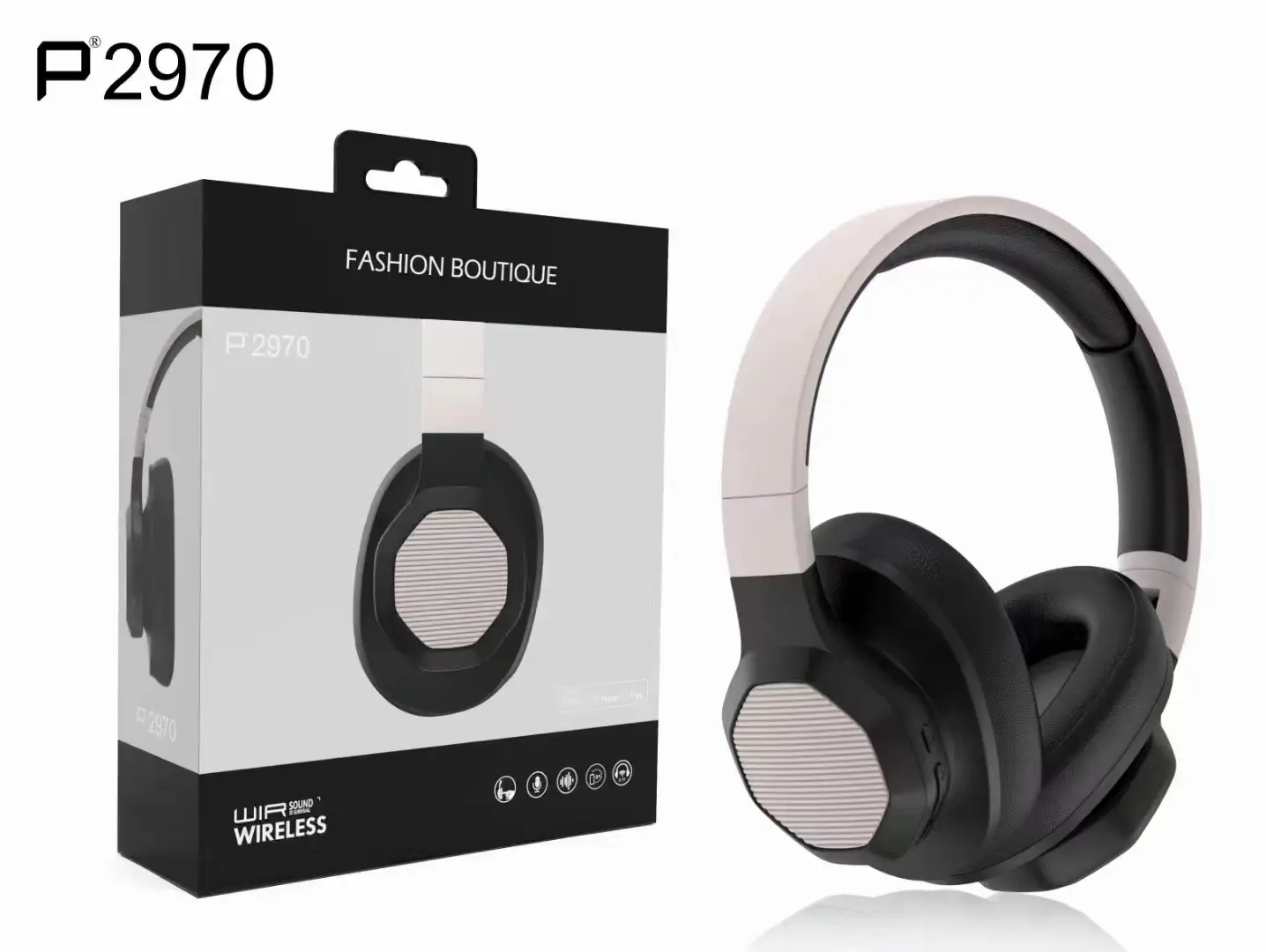 Over-Ear Bluetooth Headphones Type-C Wireless 5.4 - Image 2