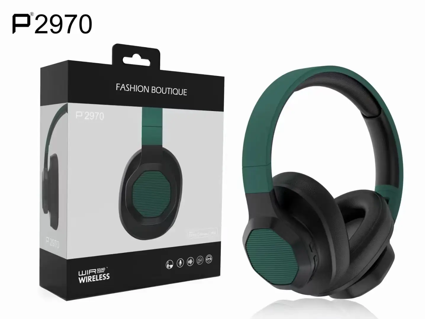 Over-Ear Bluetooth Headphones Type-C Wireless 5.4 - Image 3