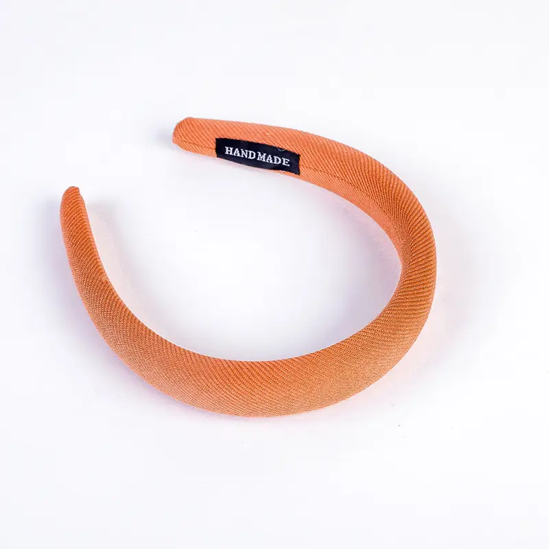 Women's Retro French Style Wide Brim Headbands Red Orange Bundle - Image 7