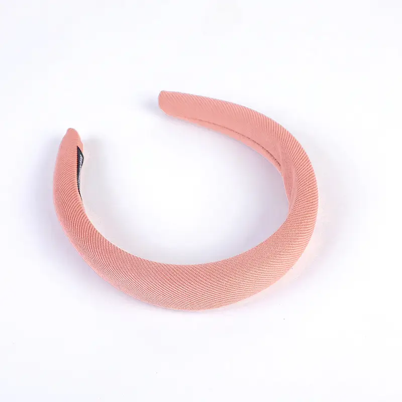 Women's Retro French Style Wide Brim Headbands Red Orange Bundle - Image 3