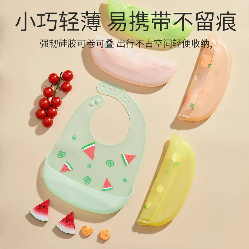 2023 New Baby Silicone Bib for Boys Girls - Image 22