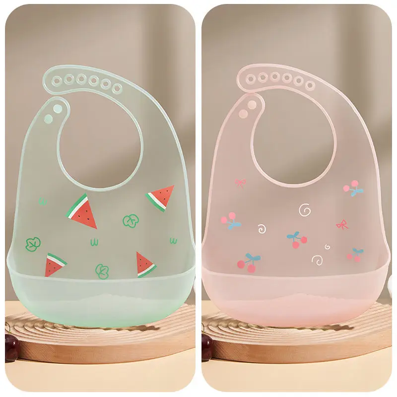 2023 New Baby Silicone Bib for Boys Girls - Image 2