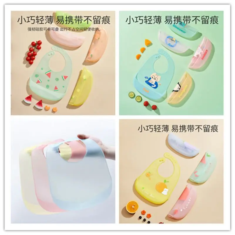 2023 New Baby Silicone Bib for Boys Girls - Image 19