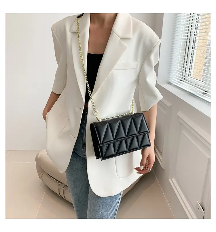Orange Chain Shoulder Bag for Women 2023 Spring Summer — feature 19