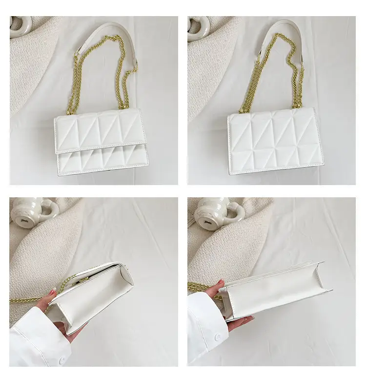 Orange Chain Shoulder Bag for Women 2023 Spring Summer — feature 2