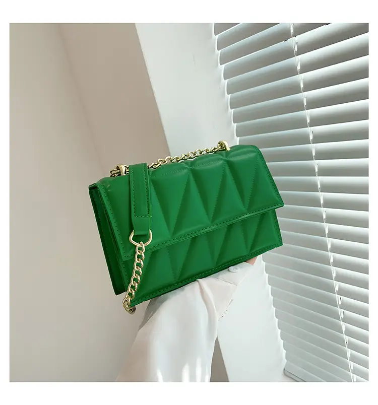 Orange Chain Shoulder Bag for Women 2023 Spring Summer — feature 27