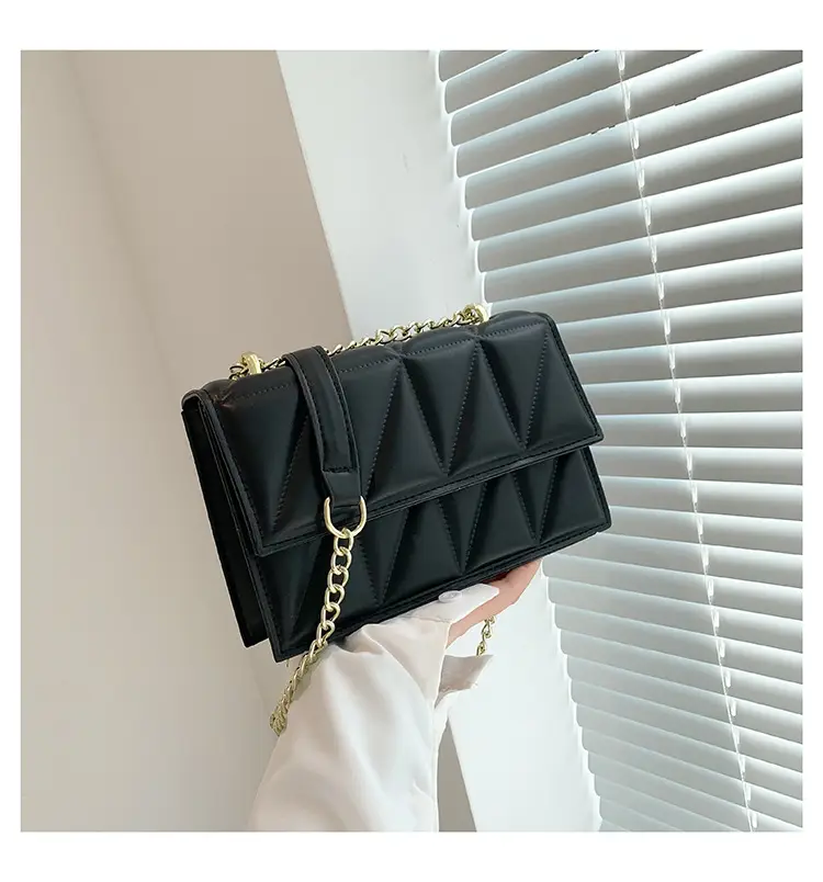 Orange Chain Shoulder Bag for Women 2023 Spring Summer — feature 29