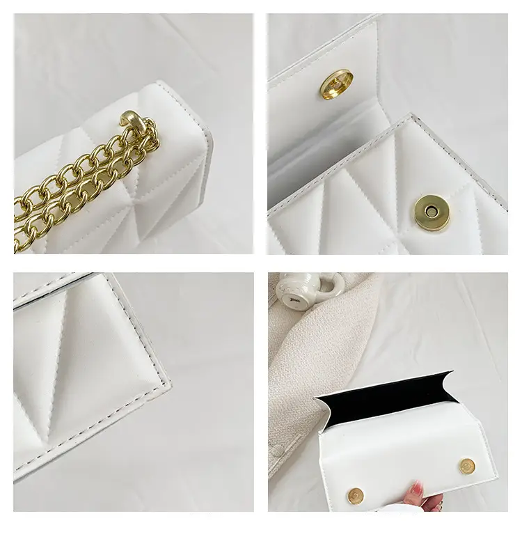 Orange Chain Shoulder Bag for Women 2023 Spring Summer — feature 3