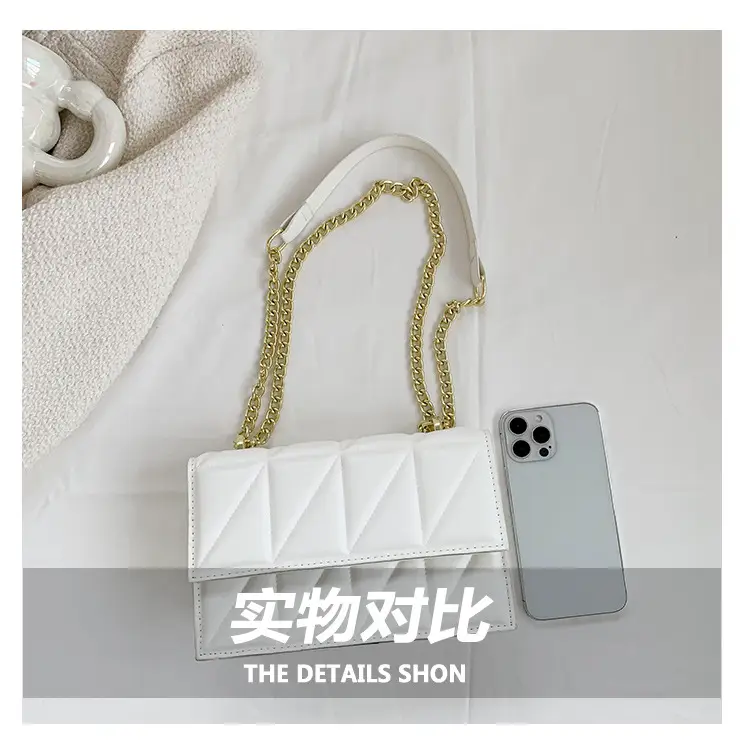 Orange Chain Shoulder Bag for Women 2023 Spring Summer — feature 6