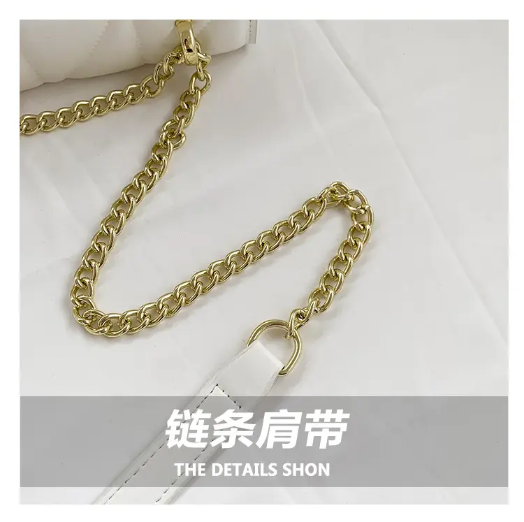 Orange Chain Shoulder Bag for Women 2023 Spring Summer — feature 7