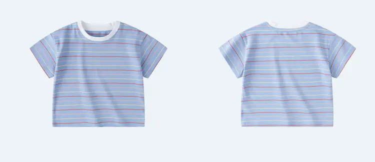 Baby Cartoon T-Shirt Cream Short Sleeve Summer — feature 14